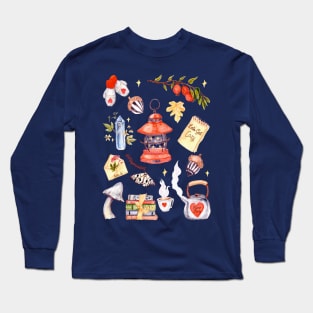 Cozy Christmas Vibes Long Sleeve T-Shirt